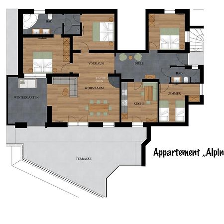 Alpine Lodge Brixen 布利克森塔勒 外观 照片